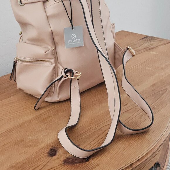 NWT Migato blush stylish fashion backpack - Picture 6 of 13